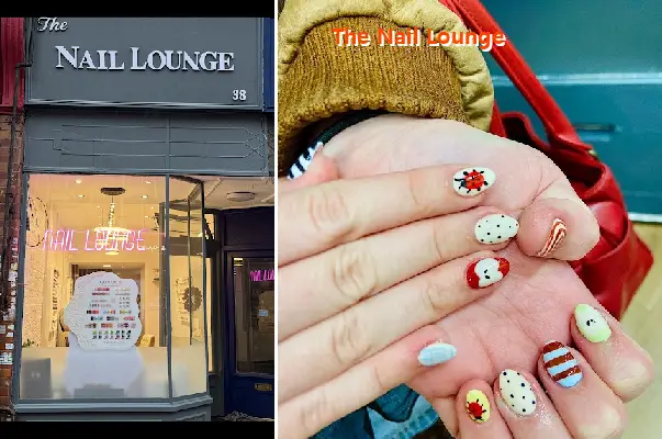 the nail lounge