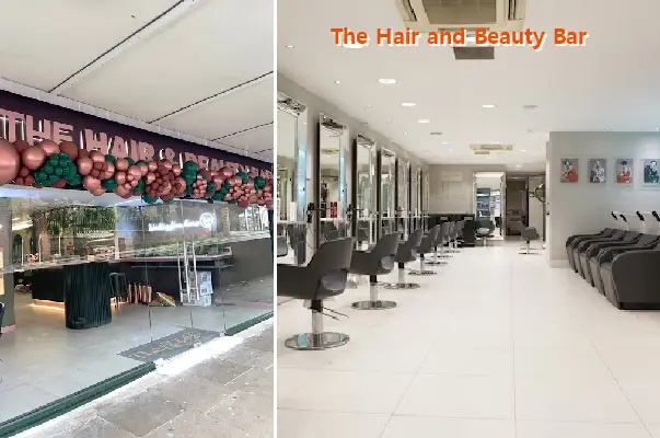 the hair and beauty bar