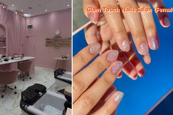 glam touch nails salon female only & hijab friendly   korean nails