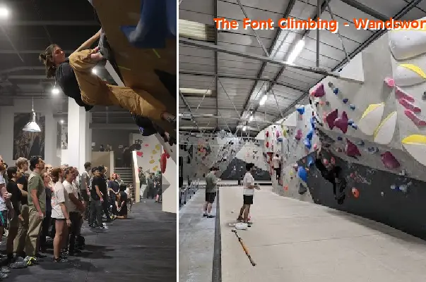 the font climbing   wandsworth 20